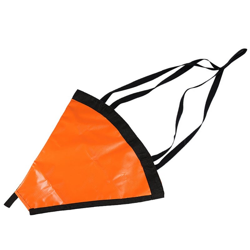 MOOCY Sea Anchor Drift Sock,24â€/32â€/42â€ Trolling Parachute Drift Anchor,Fabric Boat Anchor for Marine Boat/Yacht/Jet Ski/Inflatable/Power Boat/Sail Boat - Image 1